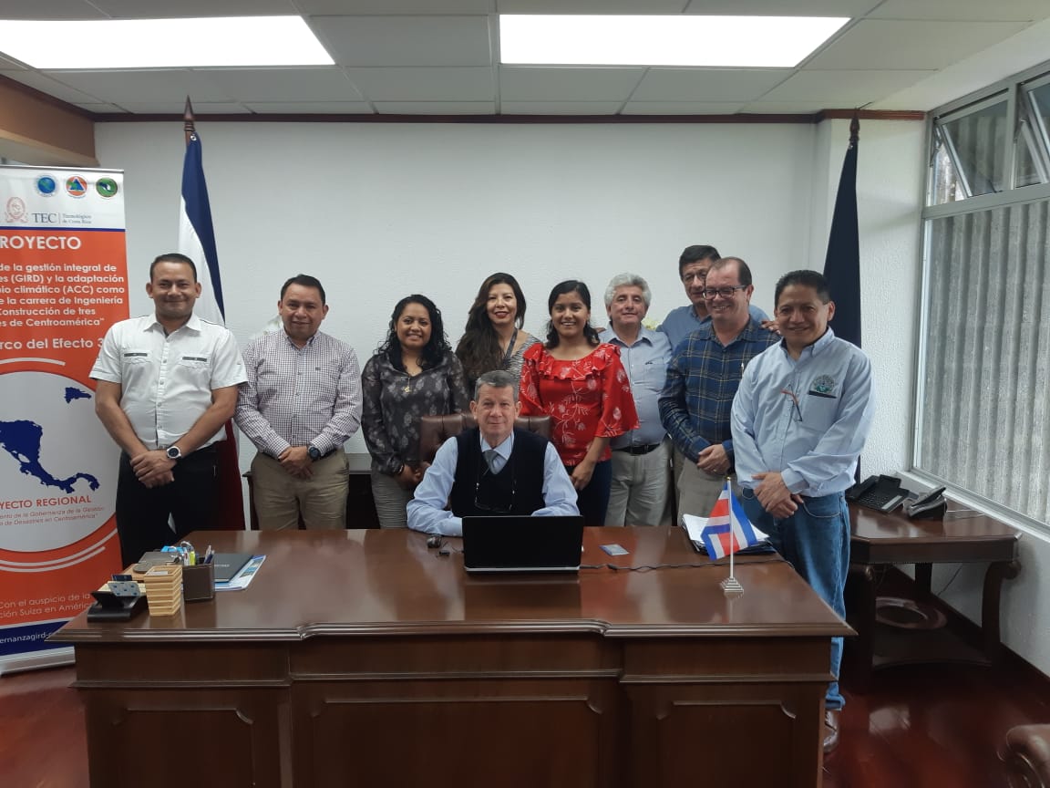 Visita a Rector Tecnológico de Costa Rica Luis Paulino Méndez Padilla