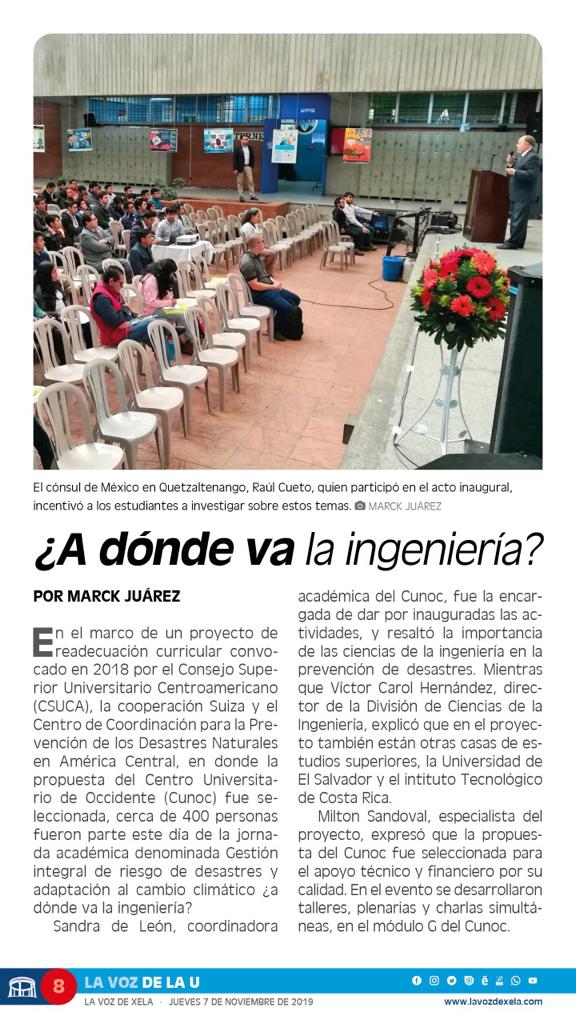 Publicación de Prensa ¿A dónde va la Ingeniería?